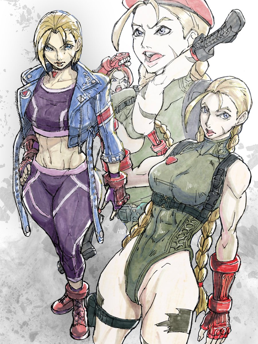 hidpict's tweet image. 1月6日はキャミィの誕生日という事で、これまで描いたキャミィいろいろ