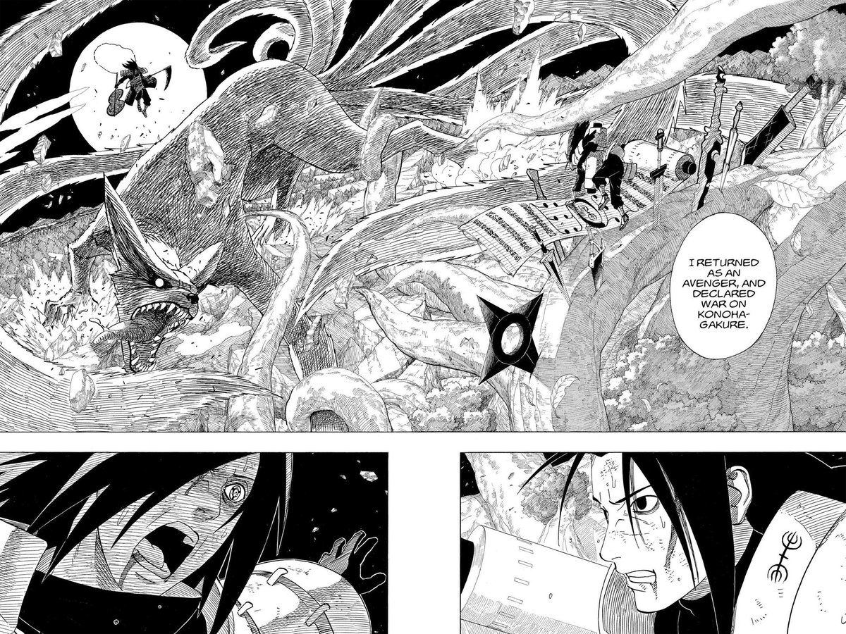 Ain't no way kishimoto was dropping this weekly 😭😭