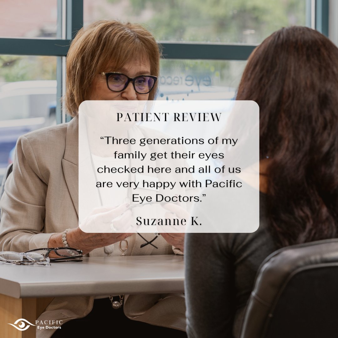 PacificEyeDrs's tweet photo. Patient feedback means the world to us at Pacific Eye Doctors – Thank you for sharing your kind words and experience, Suzanne! 
 
Book now here: https://t.co/DC8pCgR1bZ

#pacificeyedoctors #mapleridge #optometrycanada #smallbusinessbc #testimonial #testimonialtuesday https://t.co/lZilpT88hK