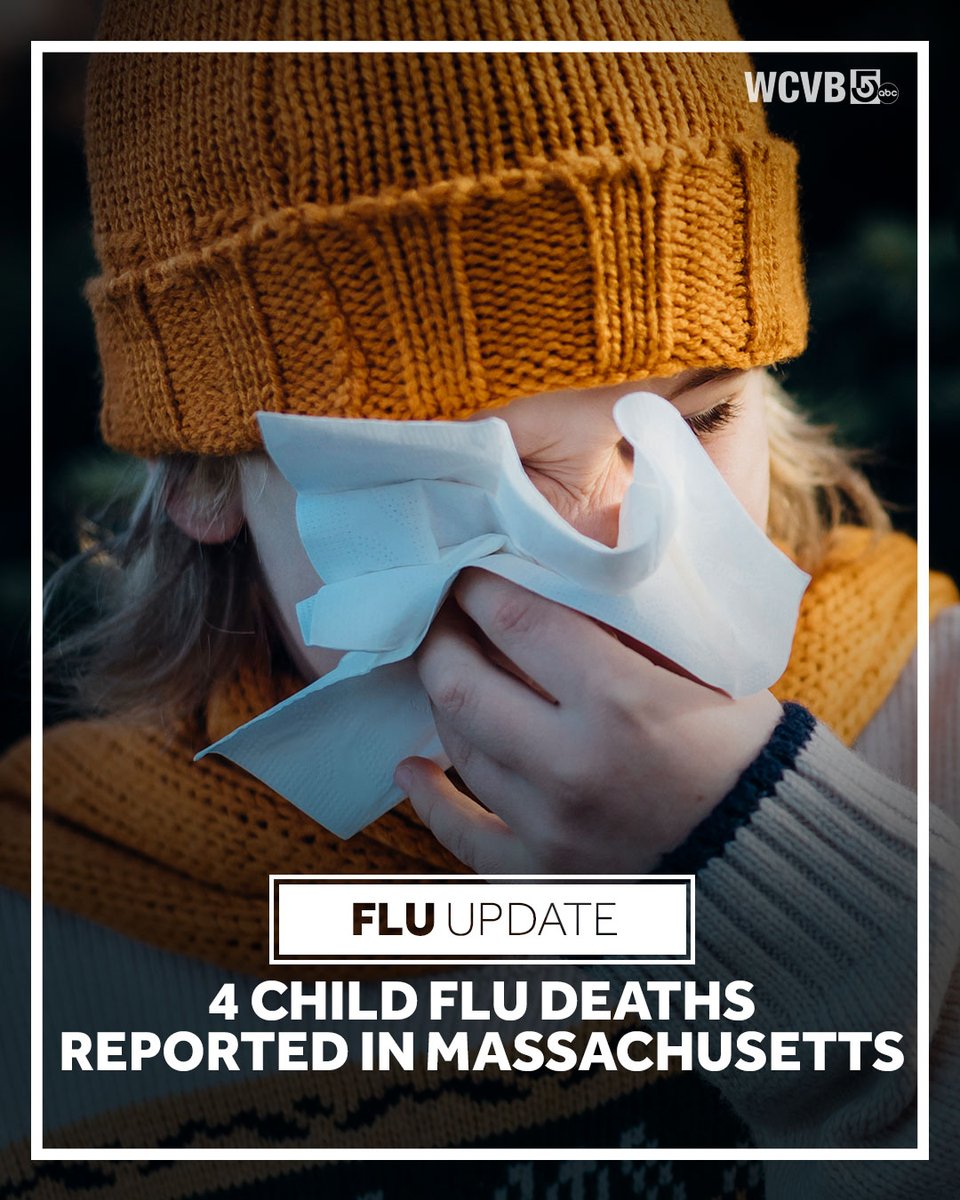 Two of the four flu-related deaths were of children under the age of 2 in #Boston. Health officials are strongly urging everyone to get the #flu shot wcvb.com/article/4-chil…