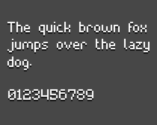 _V3X3D's tweet image. Hey! 👋

Anyone looking for a pixel font, I have a few commission slots open. 😀

itch.io/s/107531/mega-…

More refs above ☝️

#pixelart #ドット絵 #font #pixelfont