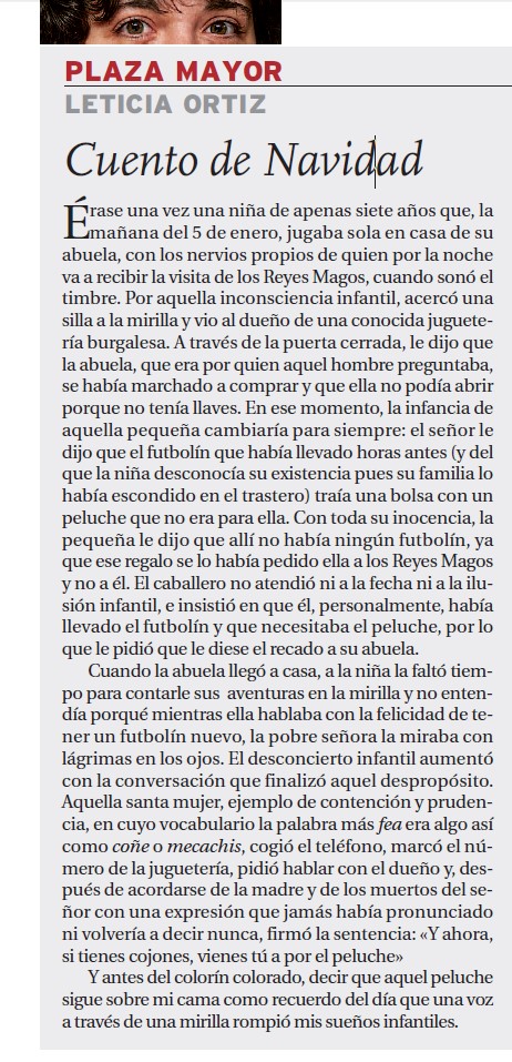 leti_ortiz's tweet image. Y en "Historias de Reyes para animar cualquier sobremesa", hoy también se ha contado esta. Pero la ha contado la abuela. Con detalles y recreándose en la pena y en la rabia. Épico