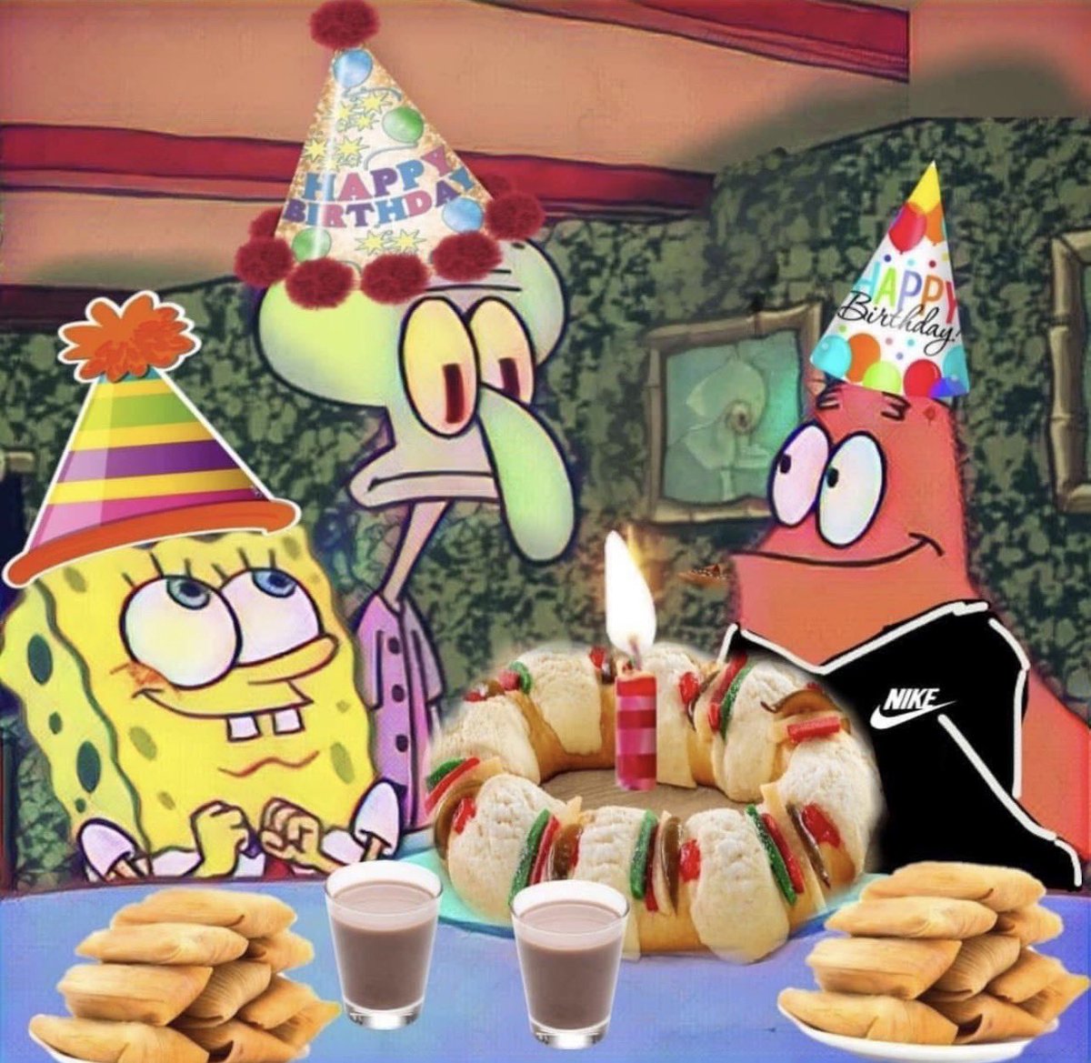 Guarromantico_'s tweet image. El pastel de cumpleaños de los que cumplen en enero.