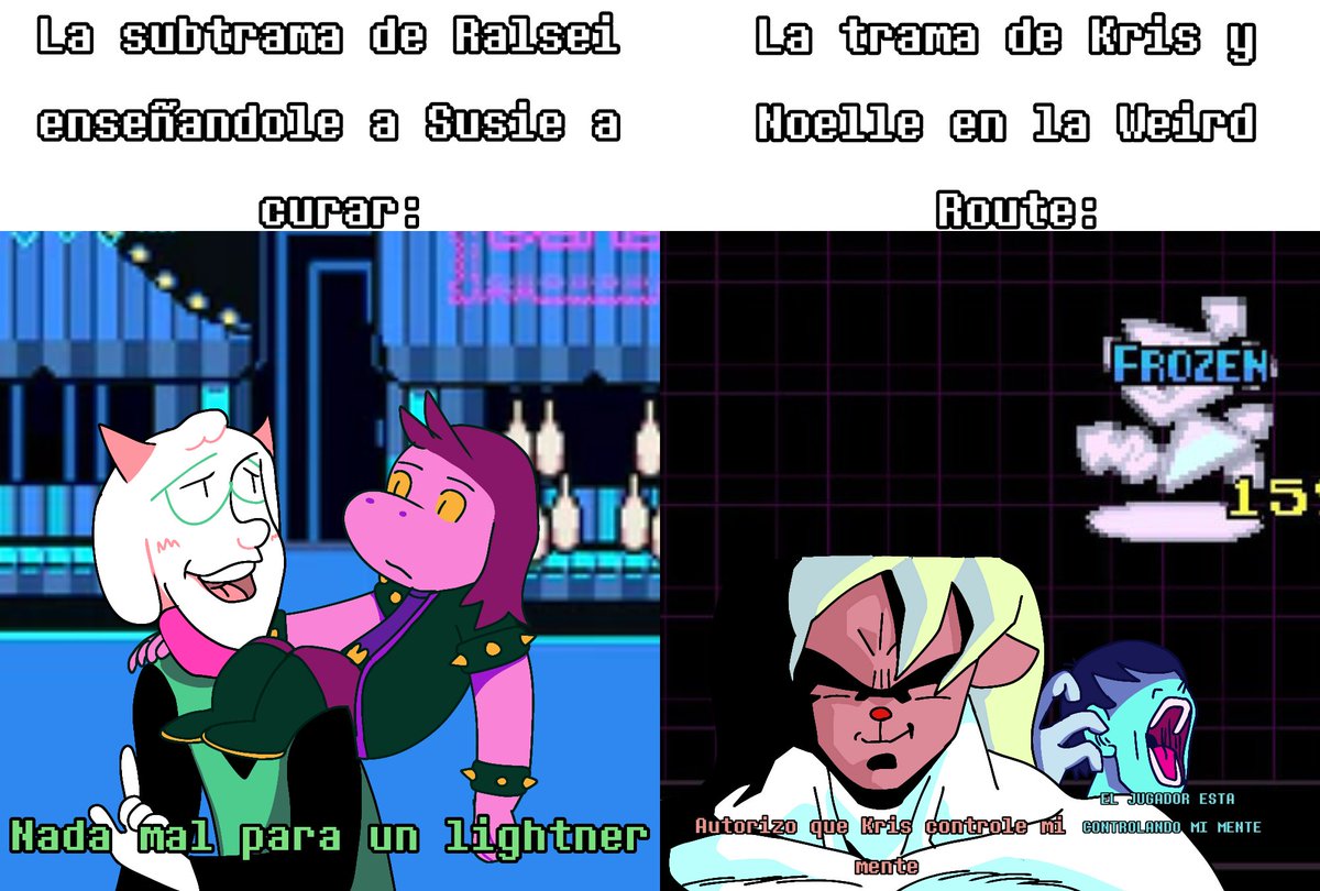 Día 12 hacíendo curis diarios de Deltarune hasta que el malparido de mí amigo se lo juege #DELTARUNE