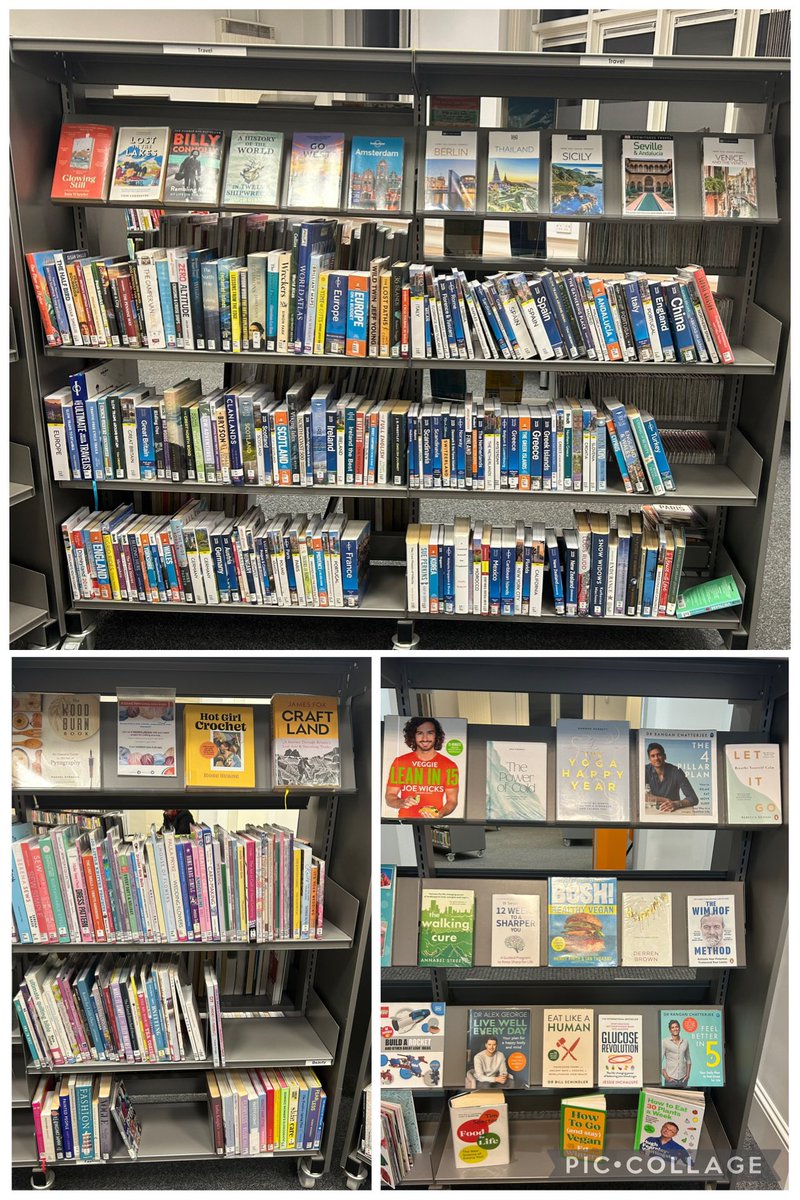 HaltonLibraries's tweet image. Whether it be a new hobby, look, destination or knowledge Halton libraries has something for you . Pop in or browse or online catalogue for inspiration 
😃📚

library.haltonbc.info
HH