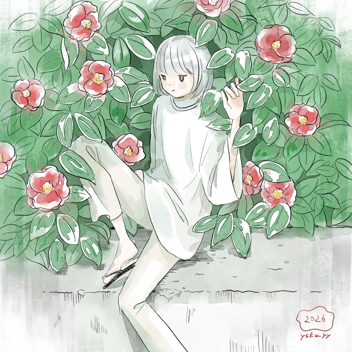 yskw_yy's tweet photo. 今年もよろしくお願いします💐
#イラスト https://t.co/Cn9NClS9OG
