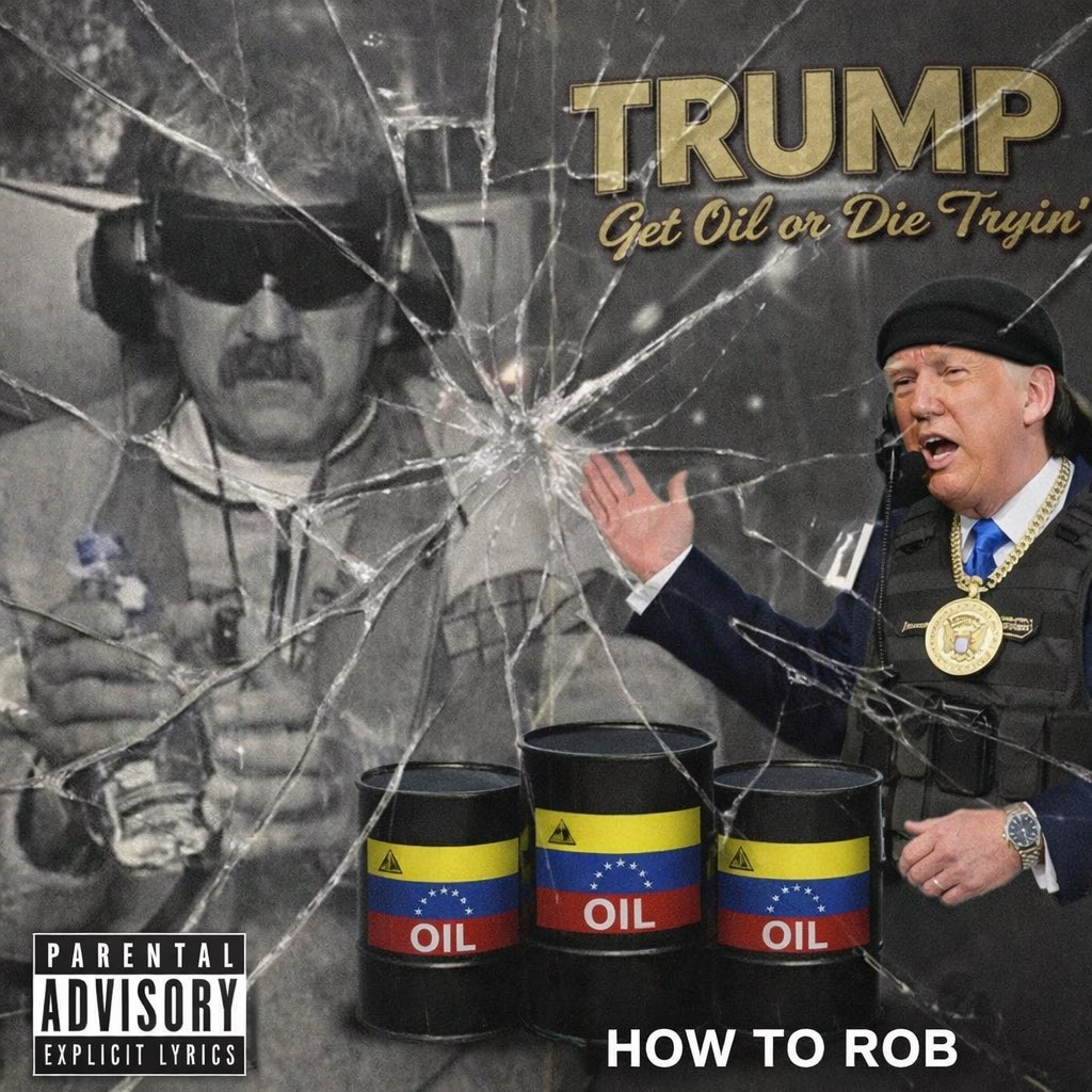 WayDaBest's tweet image. Album cover or policy paper? 🤔
Either way… the rollout is crazy.
#HowToRob #GetOilOrDieTryin