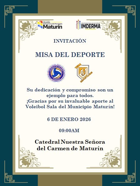 Enero 6, misa del deporte en la catedral de Maturín