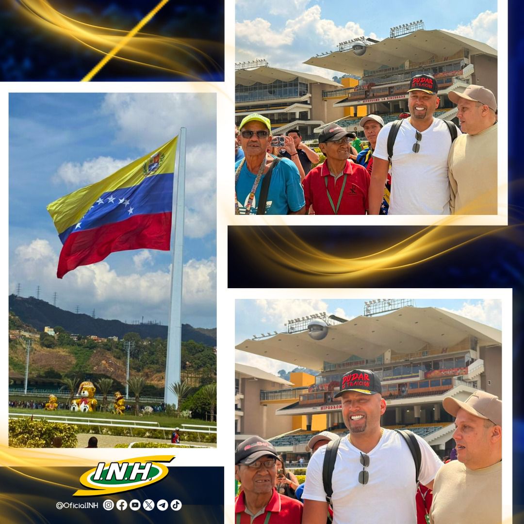 ¡Firmes trabajando por nuestra industria 🇻🇪!

▫️ Inscripciones este lunes 12 de enero en el Hipódromo Internacional La Rinconada 🏆🏇🏻 para arrancar la 1era. reunión del majestuoso óvalo caraqueño 🐴 , el domingo 18 de enero 🥇🇻🇪del año 2026. 

Somos l@s hij@s de Bolívar, Dios