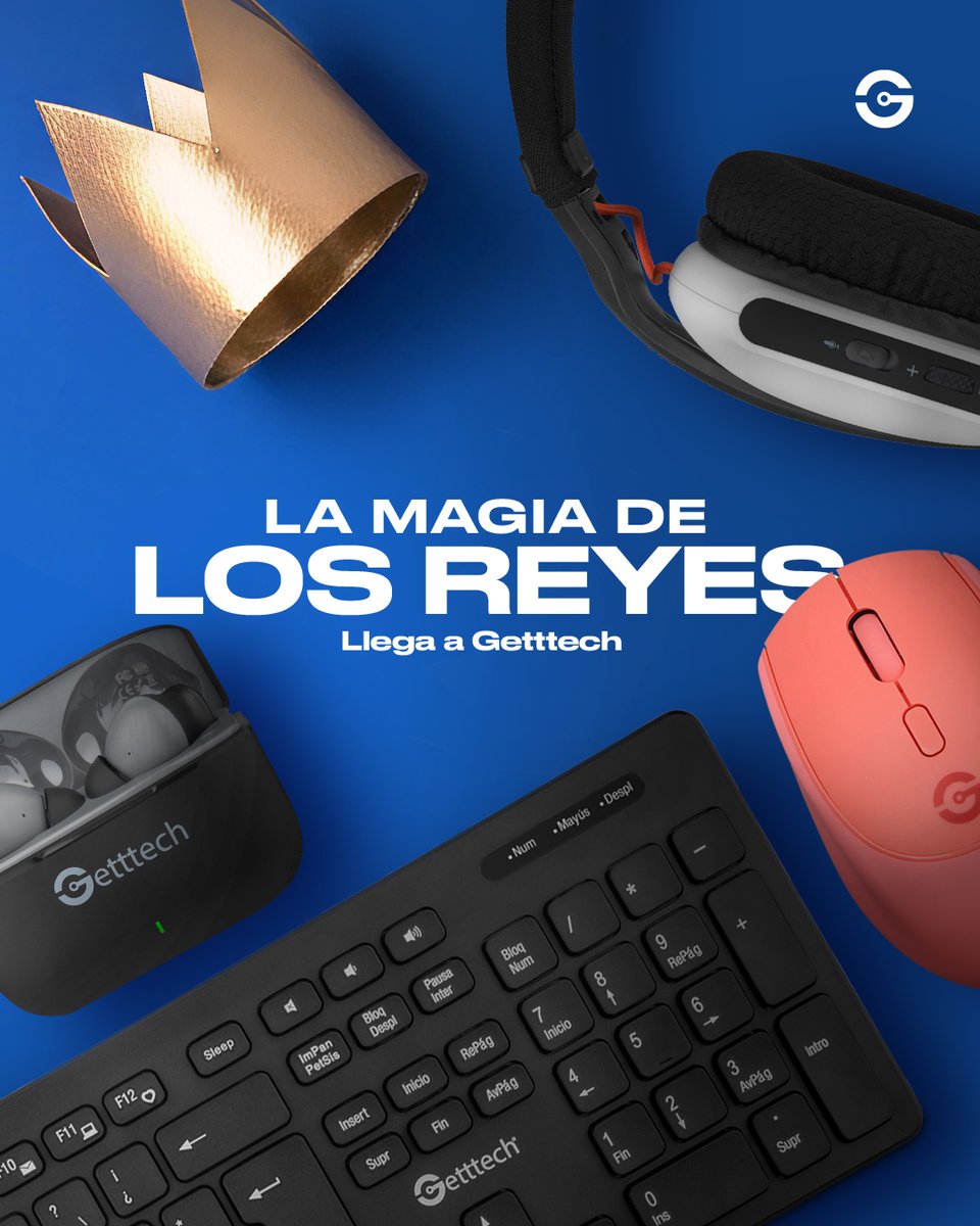 La magia de los reyes llega a Getttech... y a tu hogar 🏠✨
Si buscas tener un espacio más ordenado, estético y listo para disfrutar, tenemos justo lo que necesitas.
Renueva tu espacio hoy mismo. 🛒 Entra a: getttech.mx