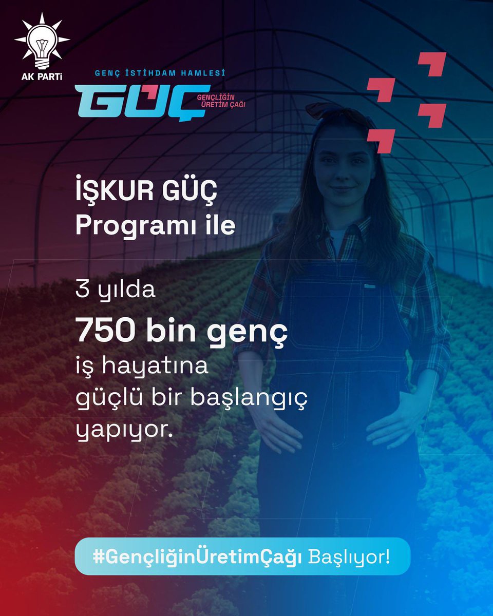#GençliğinÜretimÇağı💪🏻🚀