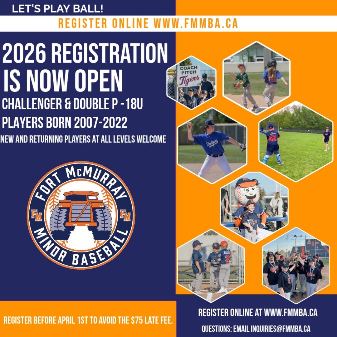 Fort McMurray Minor Baseball tweet media