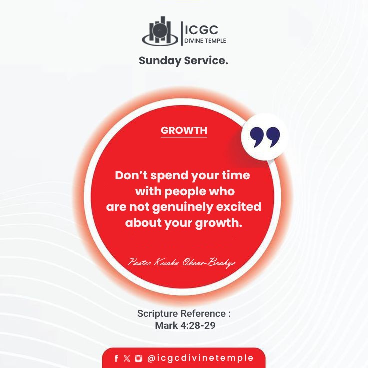 icgc_divine's tweet photo. Spend your time with those who encourage individual growth🙏 https://t.co/ckfKdl97tz