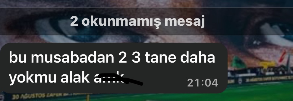 🔔 BİR YENİ MESAJ