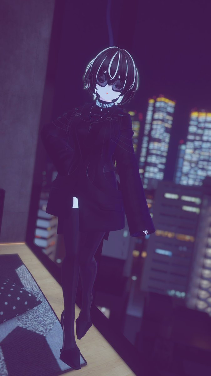 おはよ～、LNOAさんの新作『WHITE LABEL 26COLLECTION』の事前抽選にあたったので、
早速改変して着せてみました！！✨

久々に使ったルルネちゃんだけど、
カッコ良くて衣装に似合うな～💜
今年もいっぱいカッコいい服を着せていくぞ！

それじゃ今日も１日お仕事がんばってこ！🙌

#rurune3D #LNOA