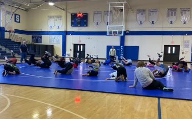 We want to thank Coach Weathers and Rock hill high school wrestling for coming out to work with our  Sullivan Falcon wrestling team today! Go Falcons! <a href="/Coach_JDuncan/">Jimmy Duncan, CAA</a>