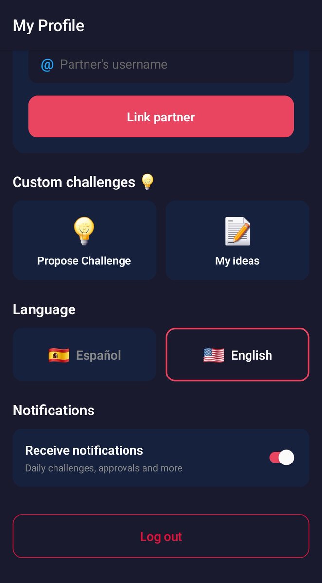 Did you guys notice something in our last update 👀? That's right! Now we have English as an option! 🎉