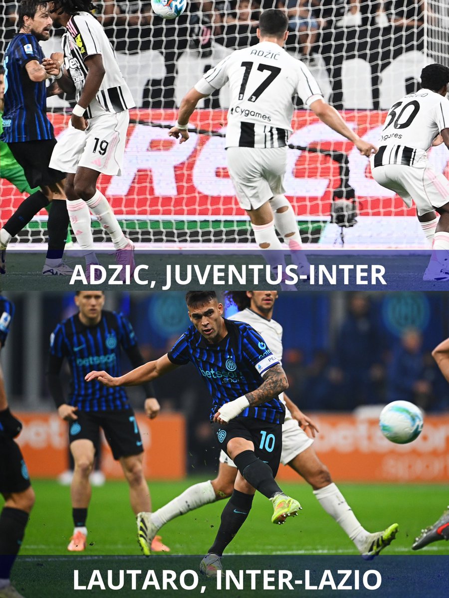 RaiSport's tweet photo. Puntata speciale de “Il sabato al 90°” questa sera alle 23:30 su Rai Due. 

Quale è stato il gol più bello del girone d’andata di Serie A tra quelli selezionati nelle foto? https://t.co/YmHO1dyEMx