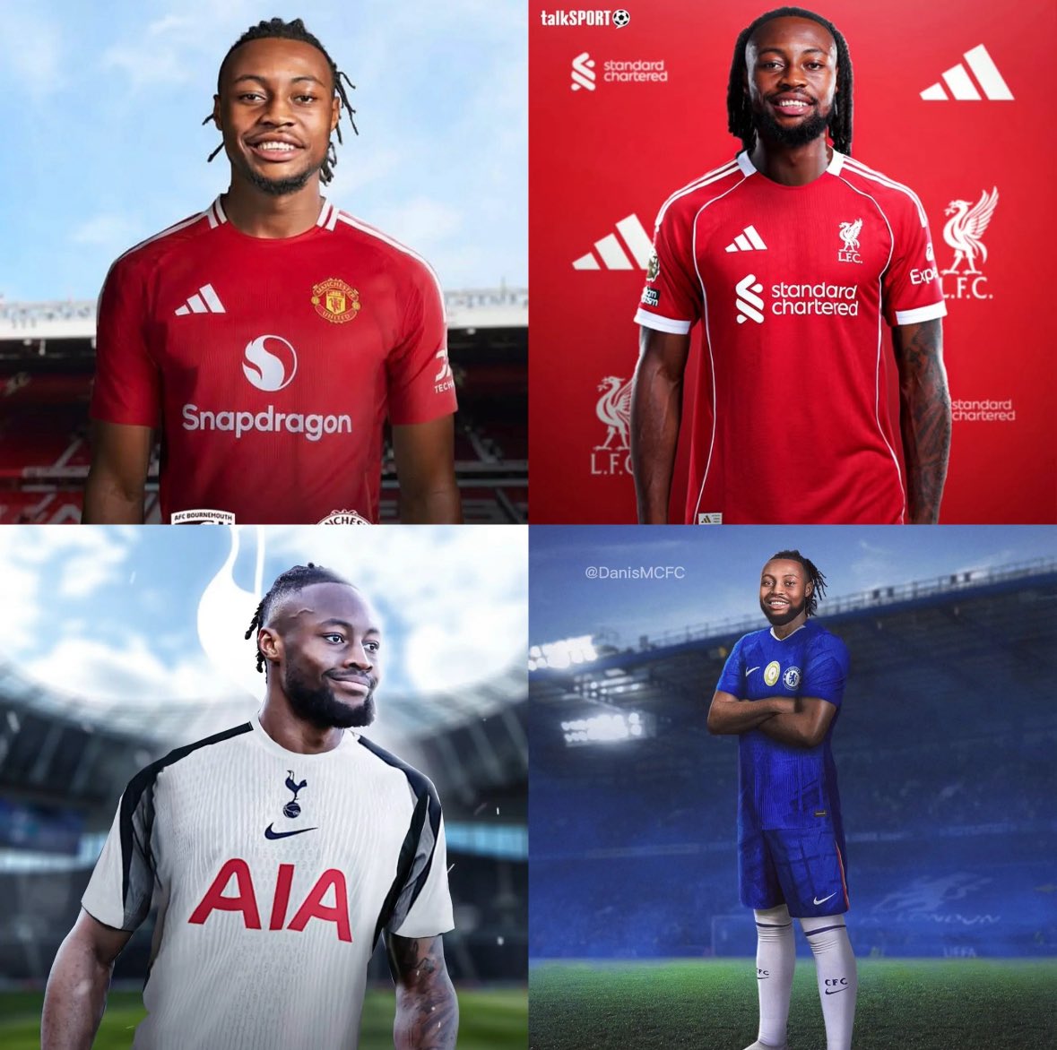 Semenyo rejected all these clubs to sign for Manchester City.