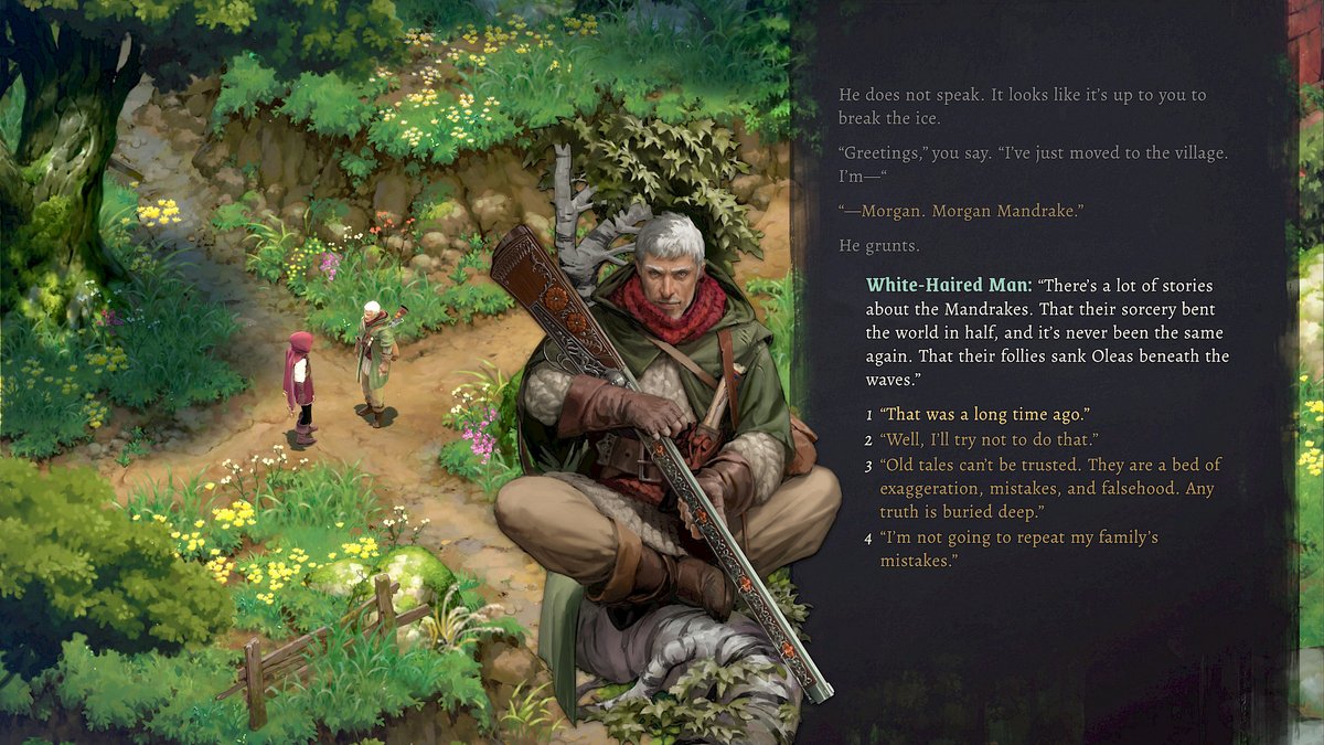 Let's start the year with some gorgeous game recommendations.
Keep your eye on Mandrake by Failbetter Games.
The visuals are amazing!