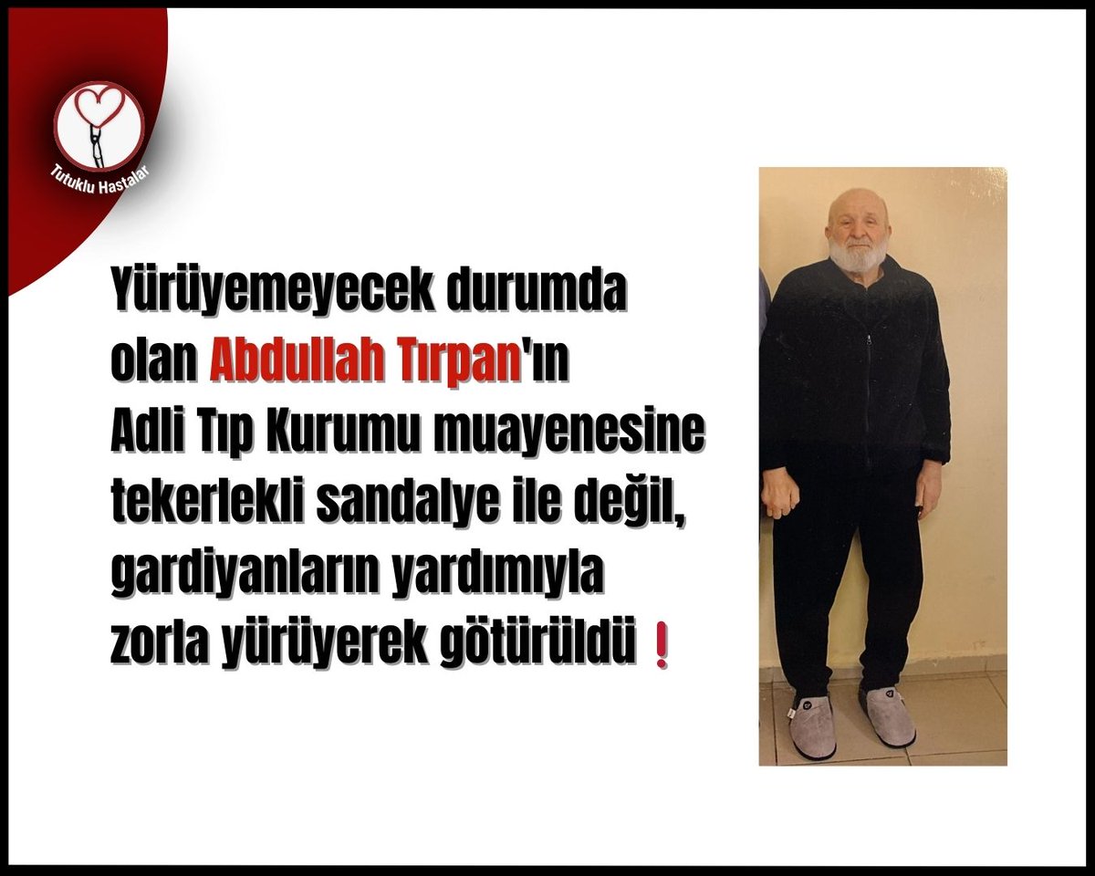 AbdullahTırpana Tahliye