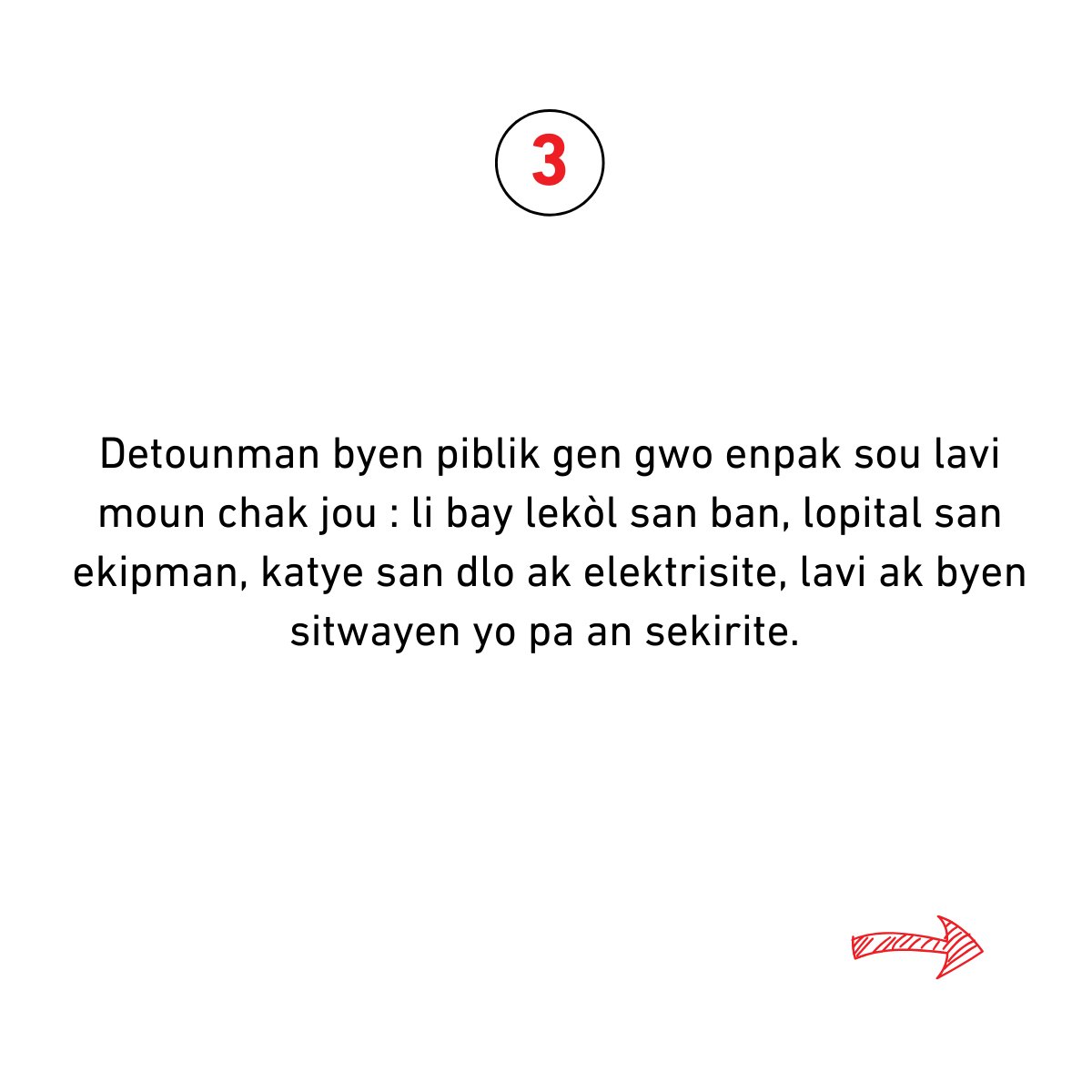 sitwayenpadomi's tweet image. Èske w konn kisa detounman byen piblik ye ? 
Èske w konn ki enpak aksyon sa genyen sou lavi chak sitwayen ?

N envite w pran yon ti tan pou aprann plis sou sa... 

#sitwayenpadomi