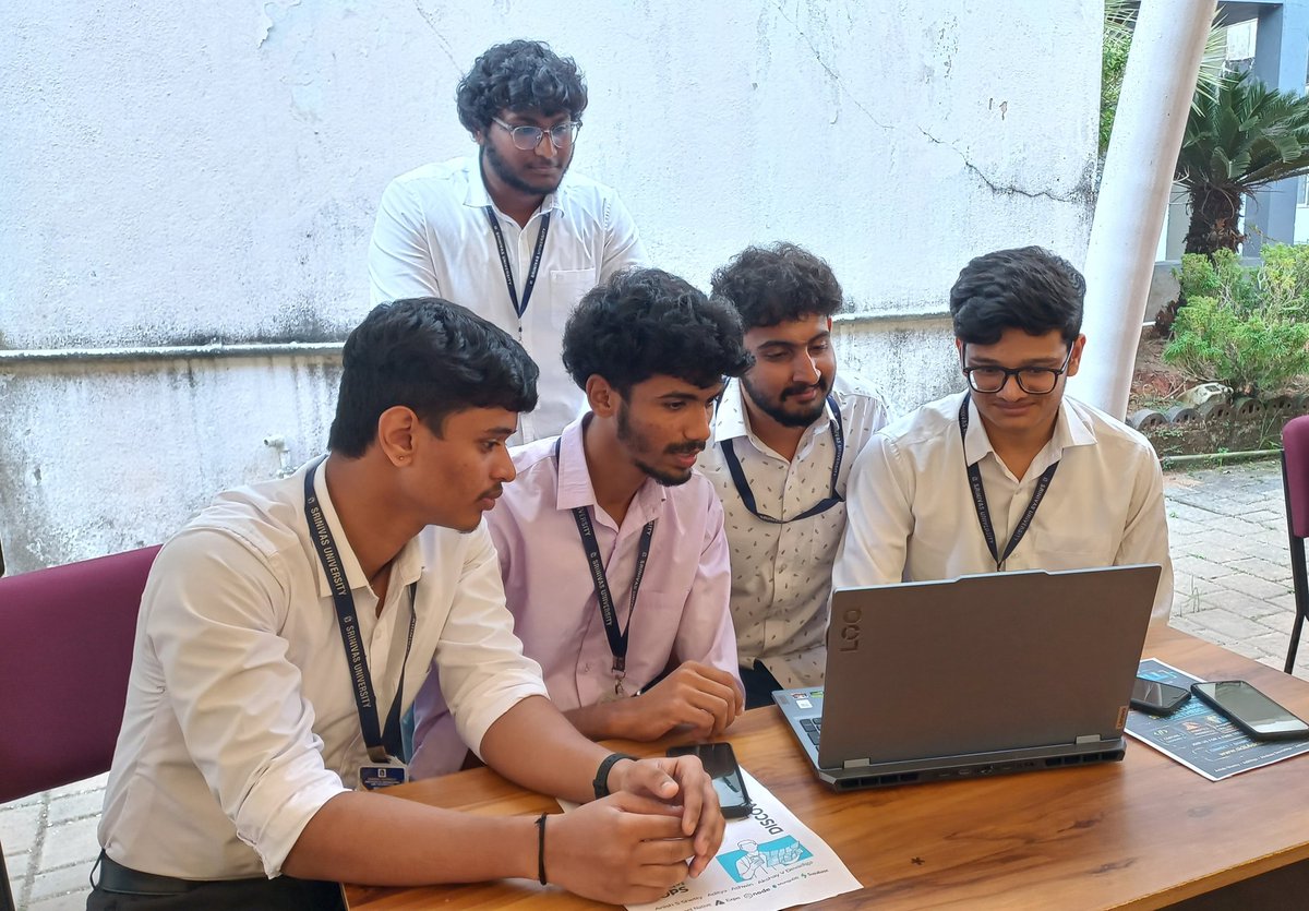 SUIET_Mukka's tweet photo. @RKHEGDE2 @TechYuva @SrinivasVarsity @SrinivasGroup #MiniProjectExhibition #ProjectExhibition #ProtoPosterConclave2026 #Engineering #Technology #Innovation #Research #EngineeringCollege #SUIET #Mukka #Mangaluru #Mangalore #DrRamakrishnaNHegde #DrPraveenBM #ACE #AssociationOfComputerEngineers #ReseachAndDevelopment #RandD (11/11) https://t.co/9t3MlrNHDU