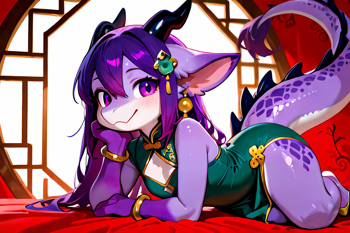 #furry #furrygirls #furryart #ai #kemono #AIart Auralyn