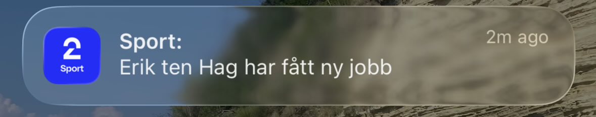 Sinnsyk timing på denne her nå