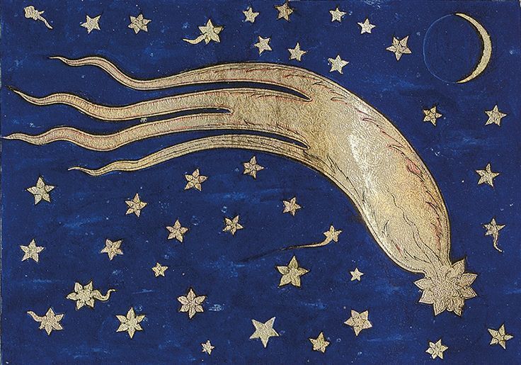 ArtorOtherThing's tweet image. Illustration of the Great Comet of 1577, from the book Tarcuma-I Cifr al-Cami by Mohammed b. Kamaladdin, 16th century AD.