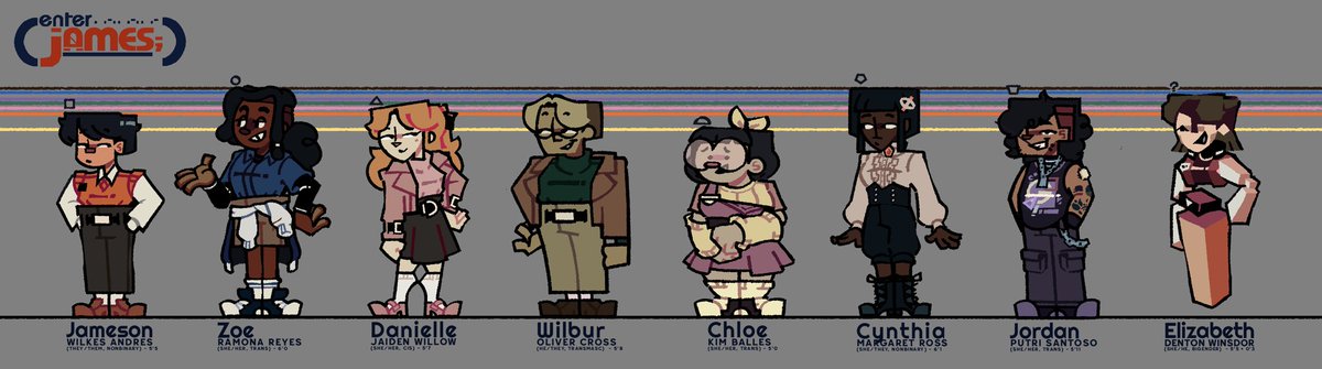 enter(james); tweet media