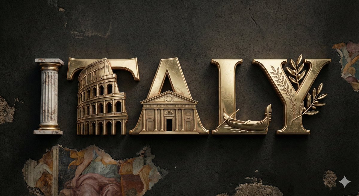 A unique 3D typography style that integrates cultural elements into each letterform, set against a dramatic background to create a premium visual experience.