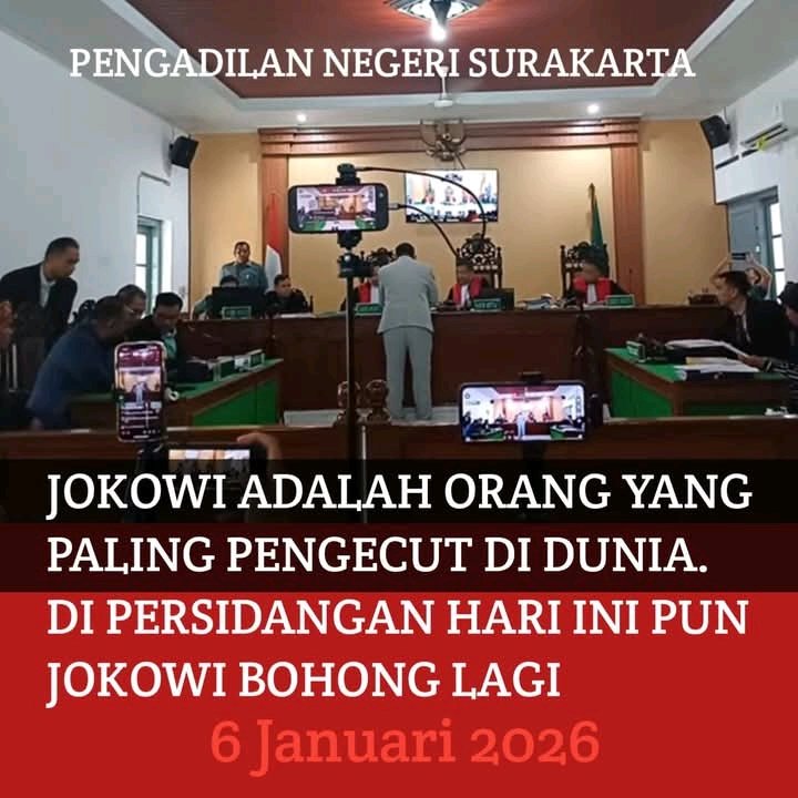 __PASMANTAP's tweet image. Lagi-lagi Jokowi tak hadir di persidangan siang tadi.