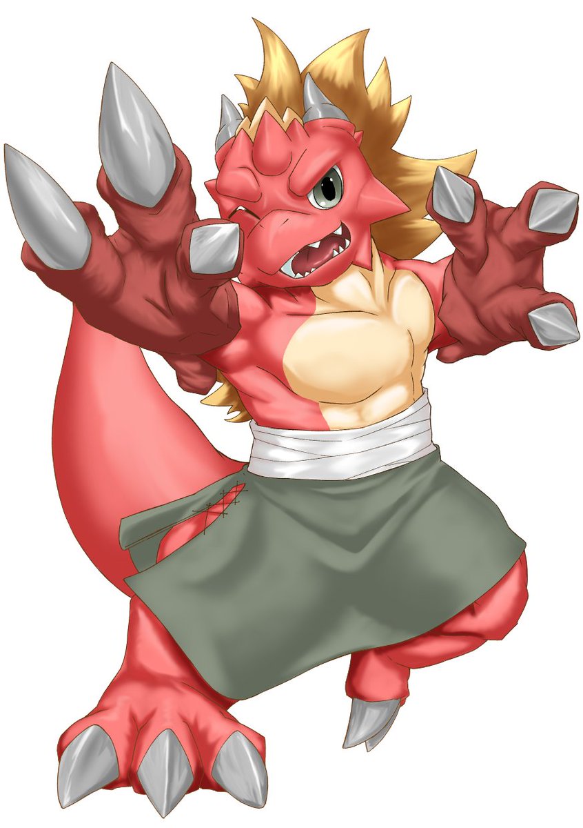 赤いトカゲ tweet media