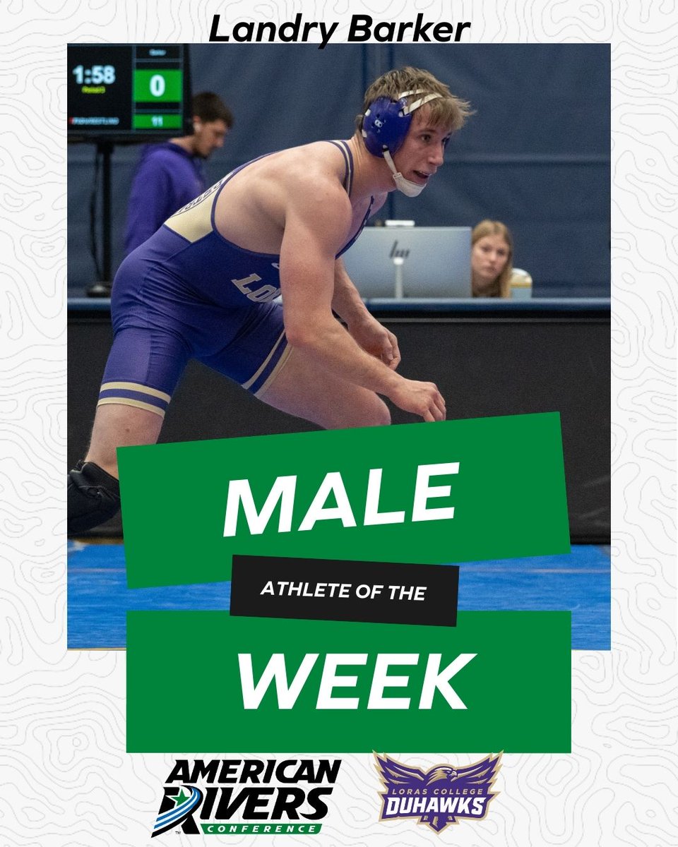 AmerRiversConf's tweet photo. 🚨: 𝐏𝐞𝐫𝐟𝐨𝐫𝐦𝐞𝐫𝐬 𝐨𝐟 𝐭𝐡𝐞 𝐖𝐞𝐞𝐤.

M: @LorasAthletics Barker went 3-0 at the Gator Boot Duals
F: @WartburgKnights Boulanger averaged 19.8ppg and 4.2rpg over five games

#rollrivers https://t.co/8sd3a7INDo