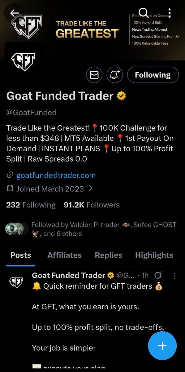 lofisadx's tweet photo. @Paul__GFT @GoatFunded @EdwardXLreal @imitini @DeepuGft @HafeezGFT @bintugft @Haruna_gft @dhruvmaurya1111 @pkyprit 
@Rahulkumar_99 https://t.co/CTdukyBy5O