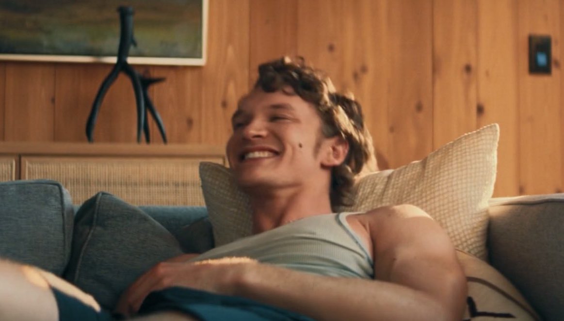 ilyaarozanovs's tweet image. he was so happy in that last episode, i cannot believe they are about to shoot him 4631 times in season 2