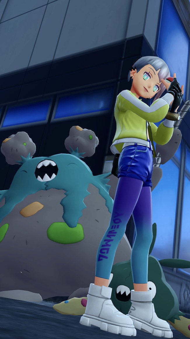 540desu's tweet photo. 飛び入り参加の野生ヤブクロン
 #PokemonLegendsZA https://t.co/NW0f2Yvjys