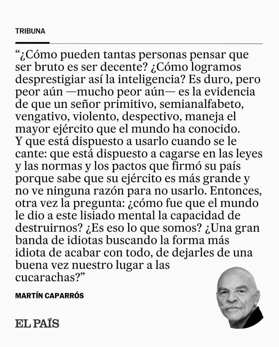 Sergio Trabucco Zeran tweet media