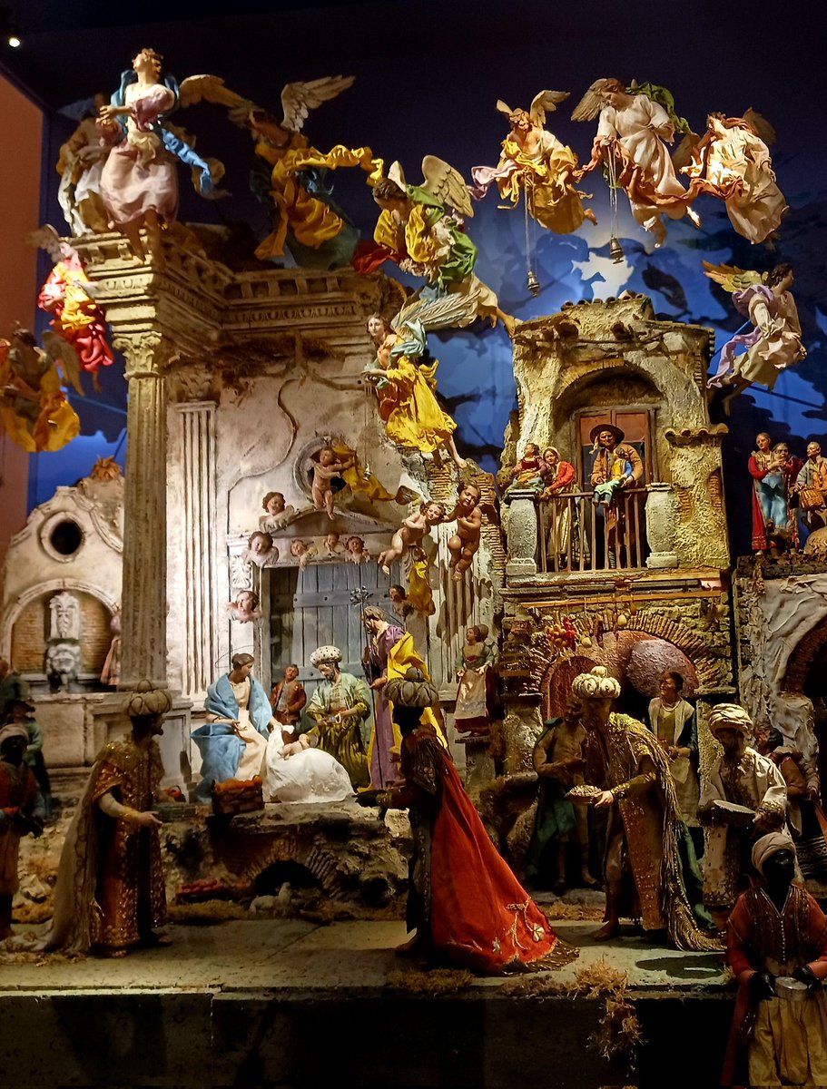 MVeterinarian's tweet image. La Epifanía del Señor en el Belén del Museo Thyssen. 
#Epifania #ReyesMagos