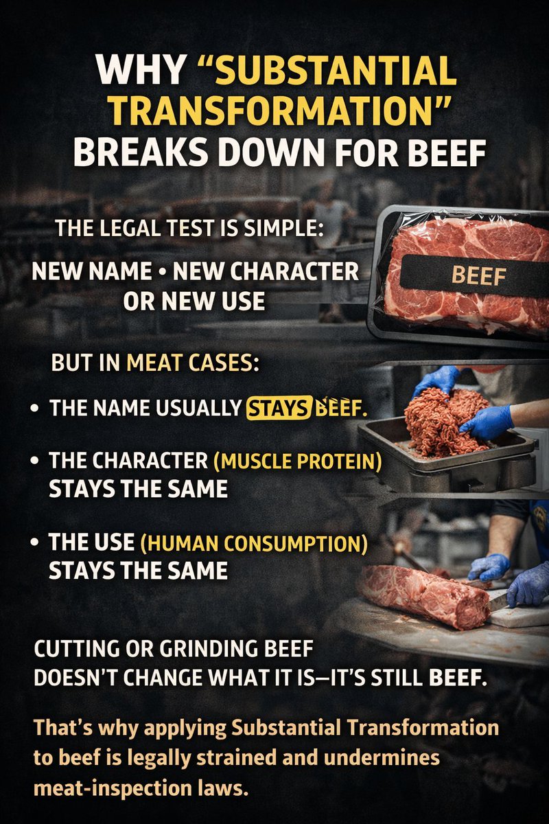 Beef Inspection Reform tweet media