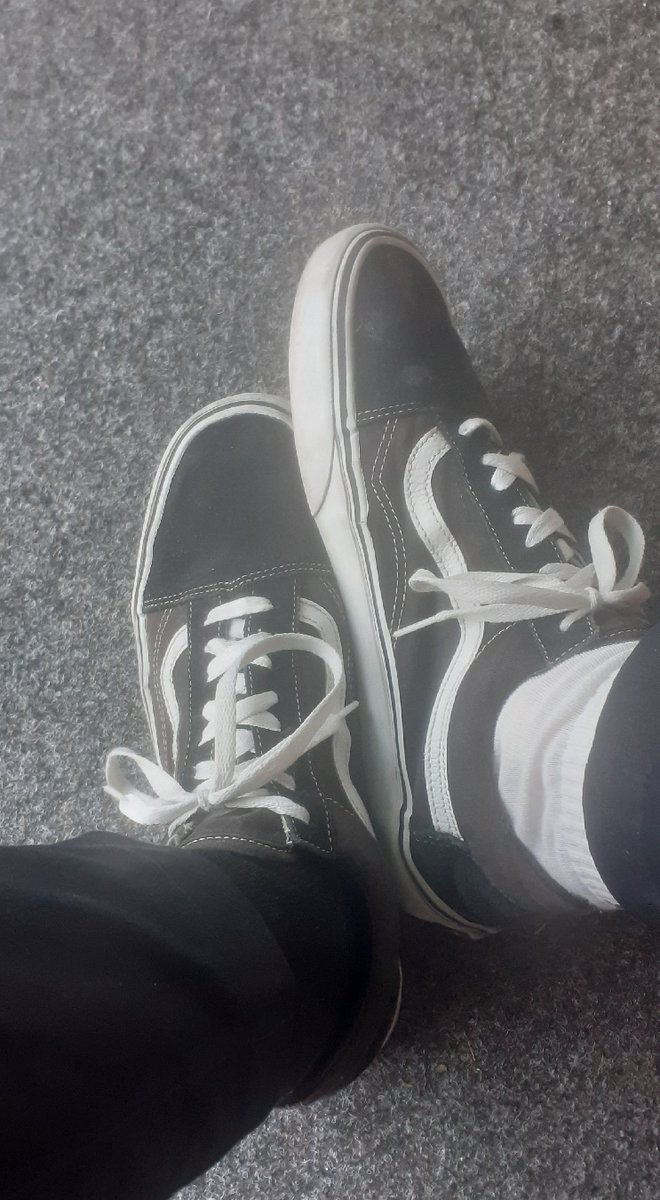 lu_baum0's tweet photo. Had some fun with my trashed Vans.
Can you guess where the stains came from? 😏😏 https://t.co/IbkoeeOgT6