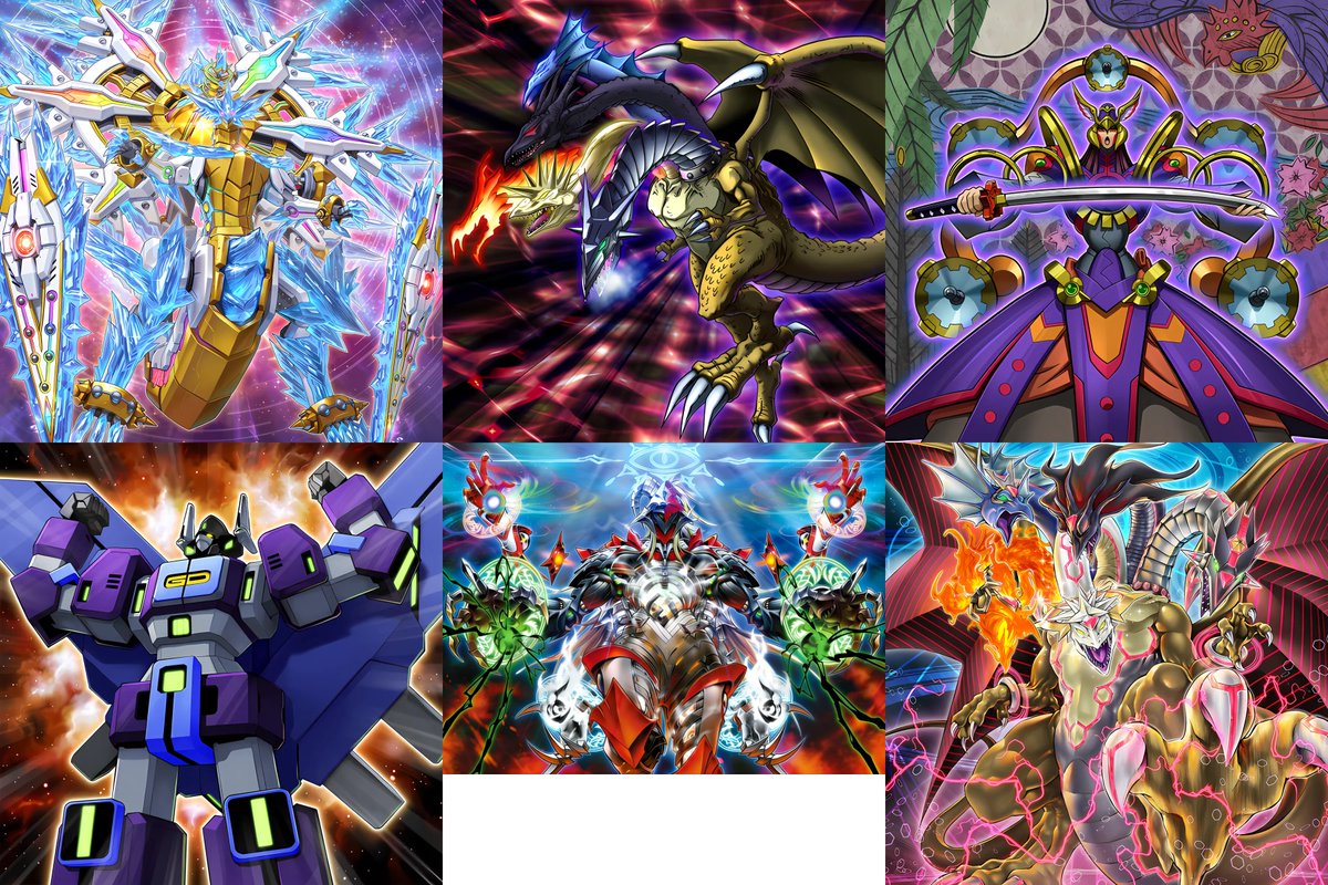 儀式・融合・シンクロ・エクシーズ・ペンデュラム・リンクの6種全てに