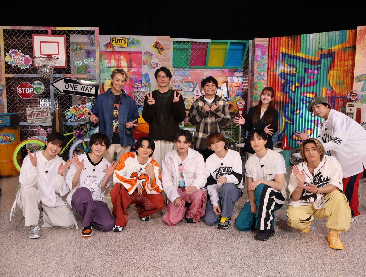 ⋱本日25:02〜放送📺⋰ #FANTASTICS テレビ朝日初冠番組