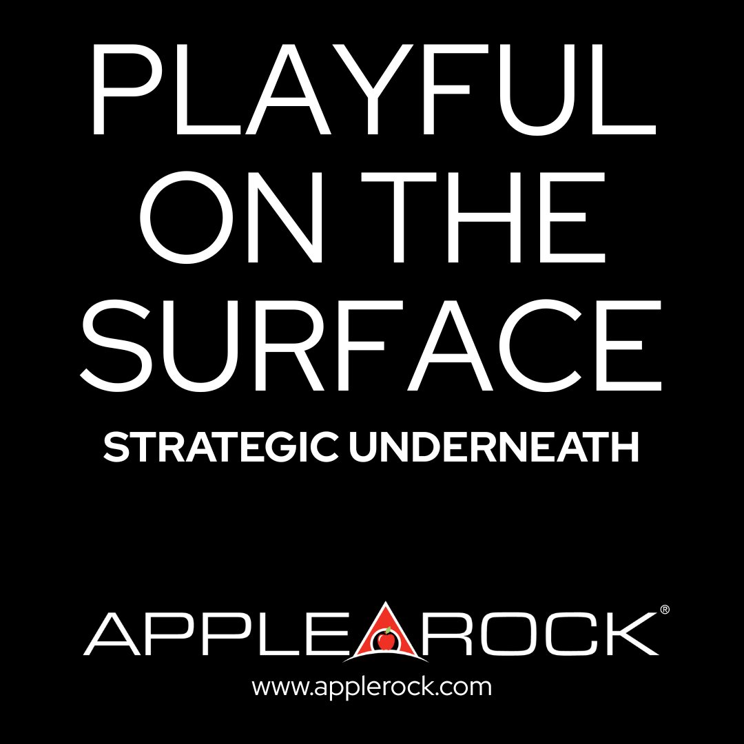 When people enjoy the experience, everything else is easy.

Energy builds naturally. Conversations feel comfortable. And the moments that matter are the ones people remember.

That’s the kind of work we believe in.

#AppleRock | #WhereBetterIdeasAreBuilt