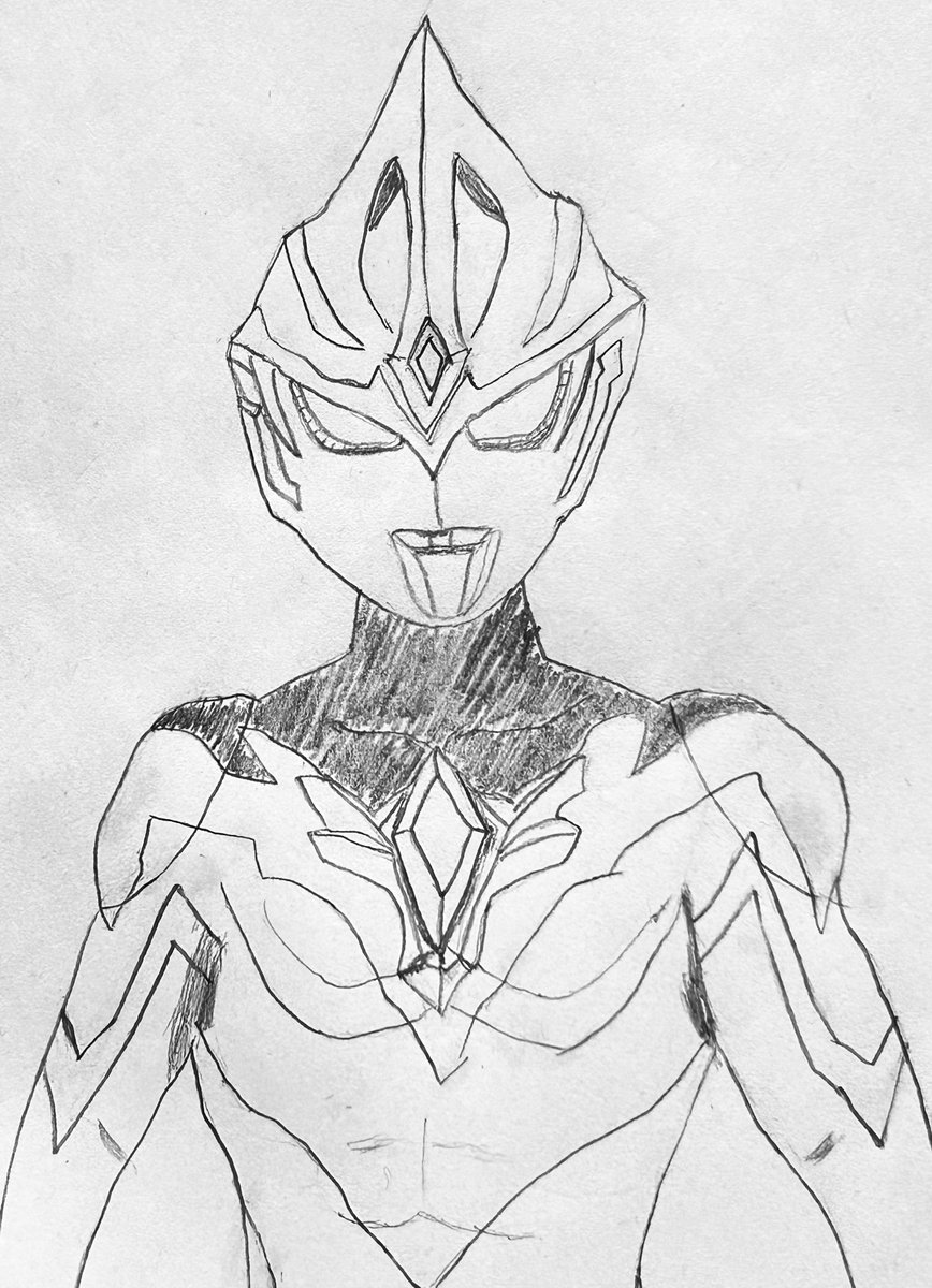 DAILE0seveN's tweet photo. 今更ですが2025年に描いた絵をまとめておきます。その1は自由帳で、鉛筆だけだった頃ですね。 https://t.co/3GeT0WaOsN