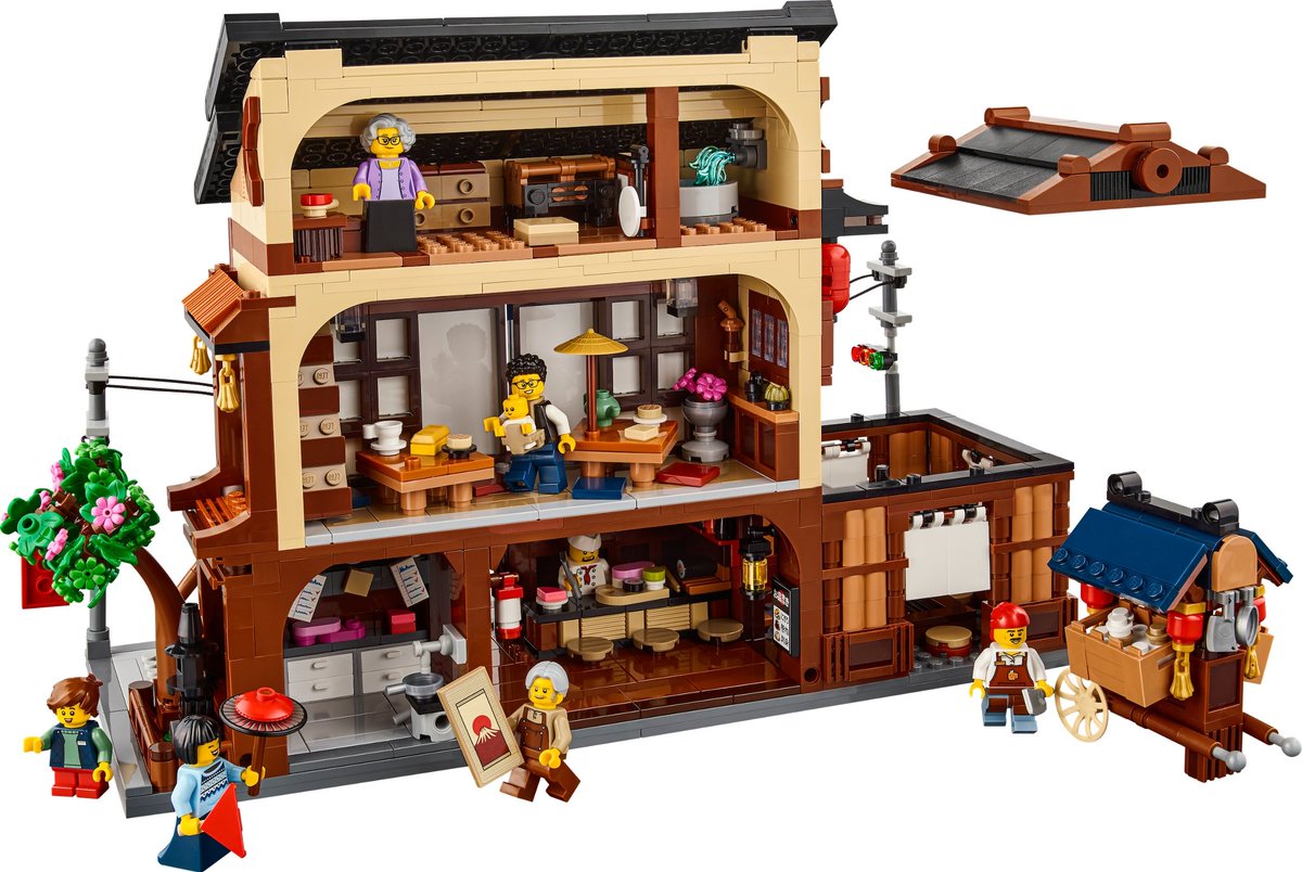 clear3st's tweet photo. #Lego #BrickLink #BricklinkDesignerProgram #SushiRestaurant #Clear3stSpy https://t.co/31R9uLJn0j