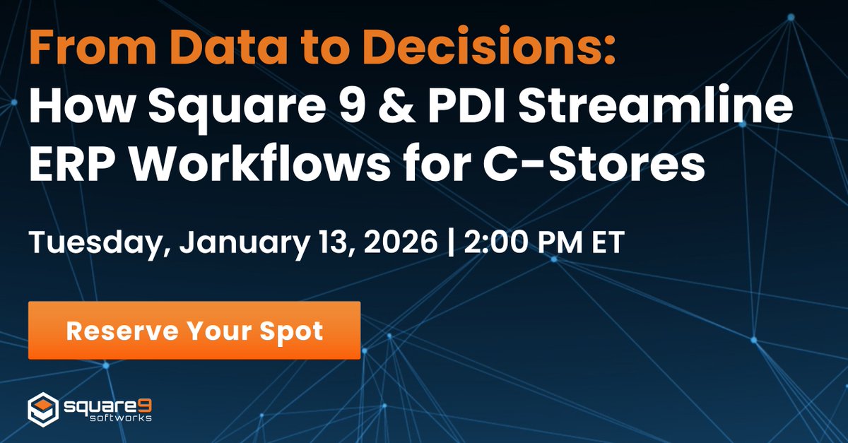 Running a C-store chain? It’s time to ditch the paperwork.

Jan 13 Webinar:

- Automate payables
- Streamline shift reports
- Simplify onboarding
- Stay compliant

AI and PDI integration create C-store efficiency.

Register: hubs.ly/Q03ZtgmM0

#CStore #FuelRetail