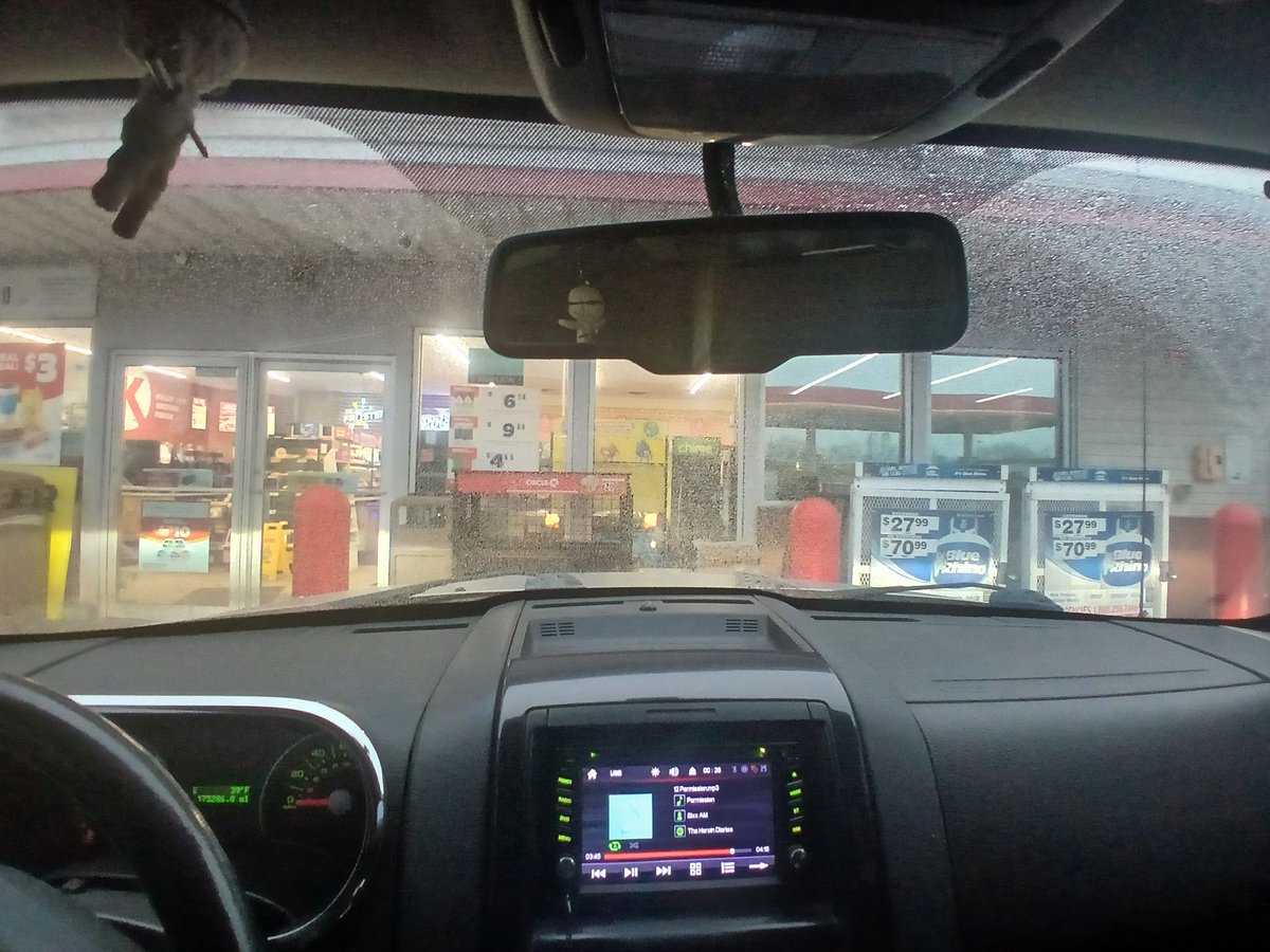 Misty morning coffee run! ☕️