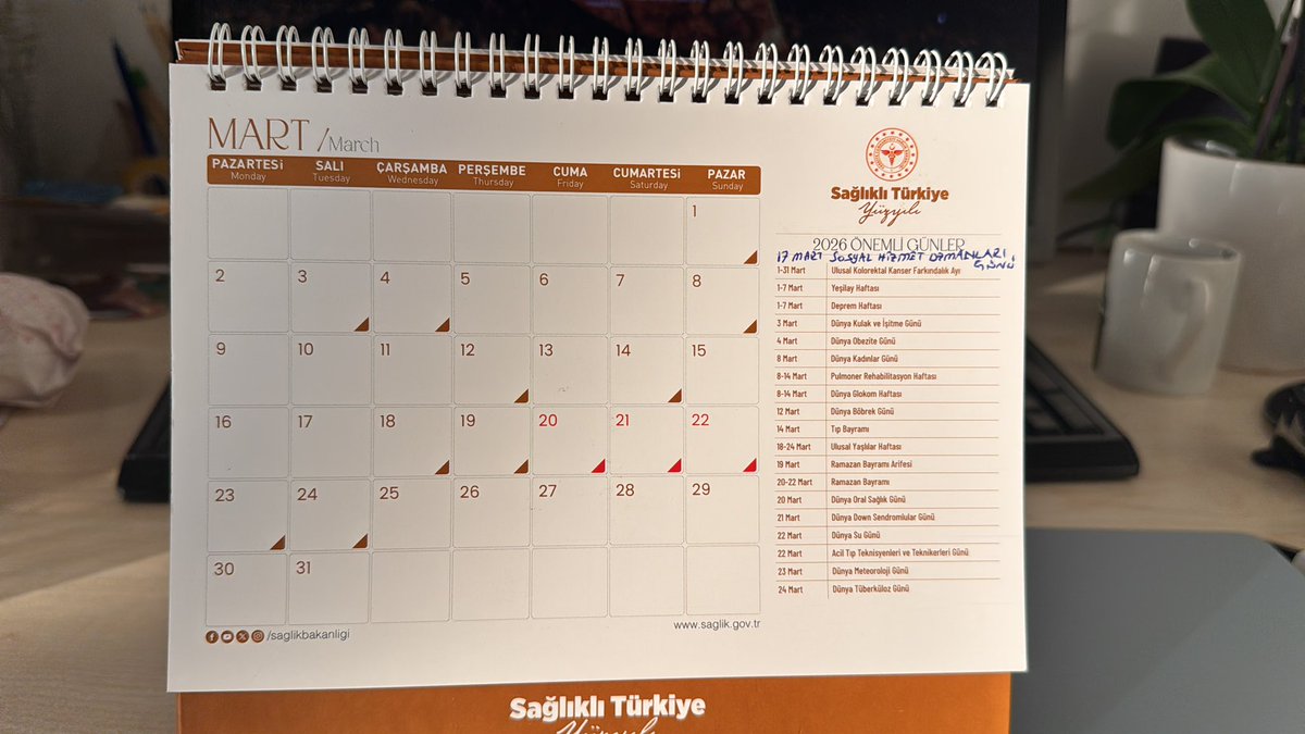 ftmglertgrl's tweet photo. Her sene olduğu gibi bu yılda Sağlık Takviminde biz Sosyal Hizmet Uzmanlarının Gününü yazmayı UNUTTUĞUNUZ için teşekkür ederiz Sayın Bakanım @drmemisoglu 
1967 yılından bu yana Sağlık camiasının bir parçası olduğumuzu hatırlamanızı rica ediyoruz!!!
#worldsocialworkday https://t.co/esgDFr7LHJ